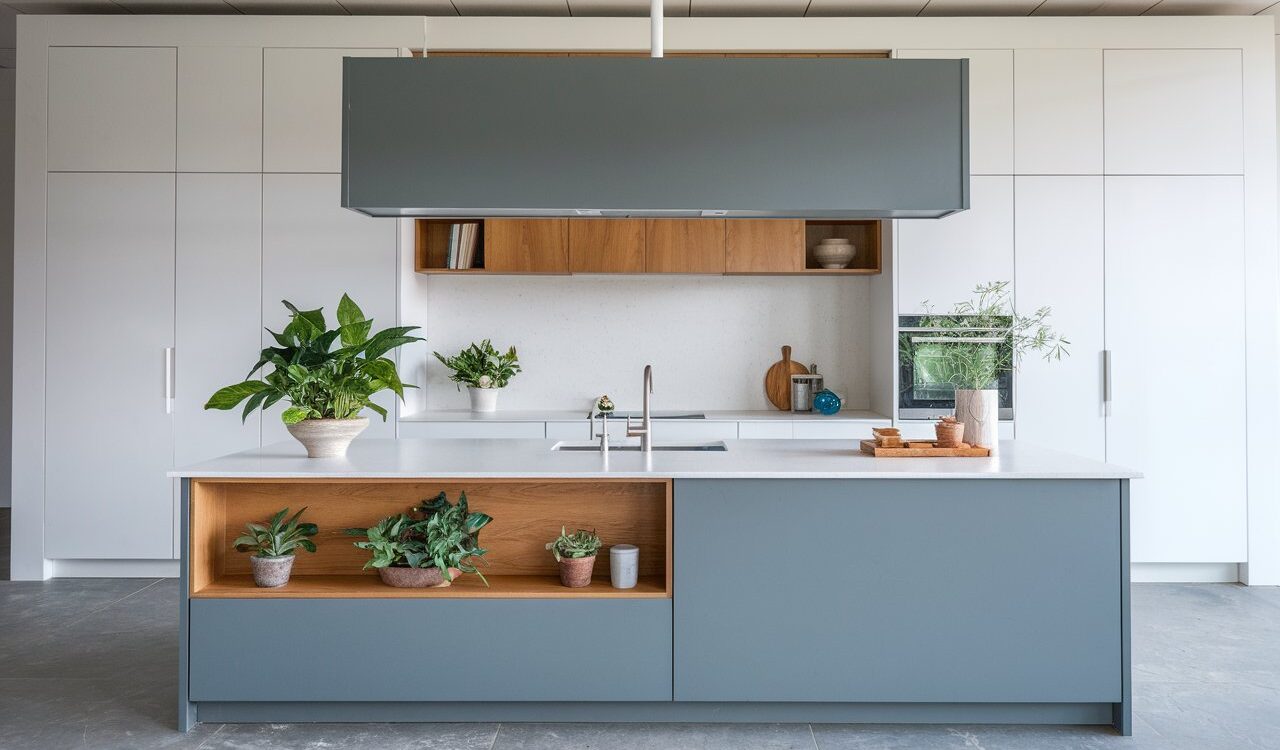 Straight Modular Kitchens